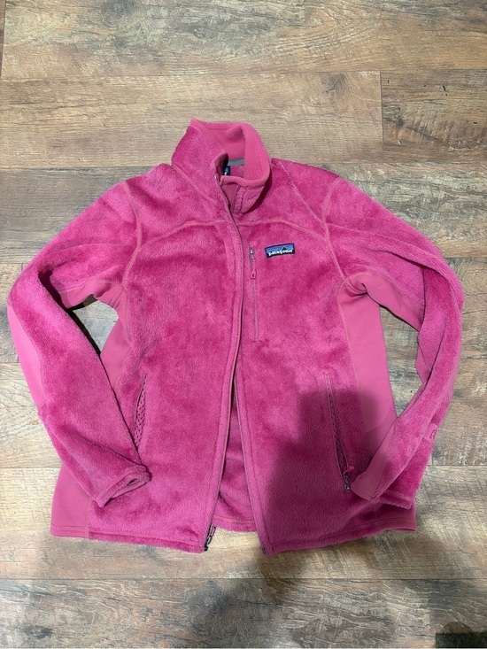 Patagonia Tops - Patagonia Pink Women's Full-Zip Teddy Fleece Jacket